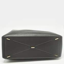 مملوكة مسبقًا حقيبة يد سالفاتوري فيراغامو جلد أسود شكل نجمة كبيرة