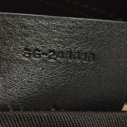 مملوكة مسبقًا حقيبة يد سالفاتوري فيراغامو جلد أسود شكل نجمة كبيرة