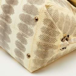 مملوكة مسبقًا حقيبة سالفاتوري فيراغامو جلد أسود كبيرة صوفيا يد علوية