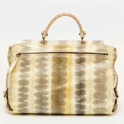 مملوكة مسبقًا حقيبة سالفاتوري فيراغامو جلد أسود كبيرة صوفيا يد علوية