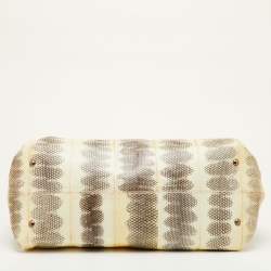 مملوكة مسبقًا حقيبة سالفاتوري فيراغامو جلد أسود كبيرة صوفيا يد علوية