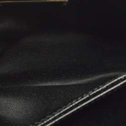 مملوكة مسبقًا Salvatore Ferragamo Melike Vara Bow Mini Black Leather Chain Tote