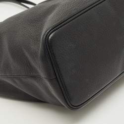 Pre Owned حقيبة يد توتس سالفاتوري فيراغامو جانشيو سيتي جلد أسود