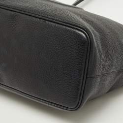 Pre Owned حقيبة يد توتس سالفاتوري فيراغامو جانشيو سيتي جلد أسود