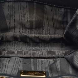 مملوكة مسبقًا Salvatore Ferragamo Ginny Black Quilted Leather Shoulder Bag