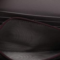 مملوكة مسبقًا محفظة سالفاتوري فيراغامو غانسيني جلد أرجواني كونتيننتال