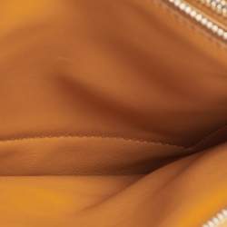 مملوكة مسبقًا Salvatore Ferragamo Viva Bow Mustard Padded Leather Shoulder Bag