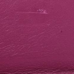 مملوكة مسبقًا محفظة سالفاتوري فيراغامو فيرا بو طية مزدوجة جلد براءة حمراء