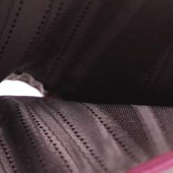 مملوكة مسبقًا محفظة سالفاتوري فيراغامو فيرا بو طية مزدوجة جلد براءة حمراء