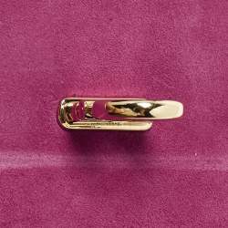 مملوكة مسبقًا حقيبة سالفاتوري فيراغامو صوفيا صغيرة بمقبض علوي جلد وثعبان بلون وردي ومعادن