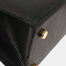 مملوكة مسبقًا Salvatore Ferragamo Black Vara Bow 2Way Handbag