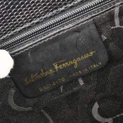 مملوكة مسبقًا Salvatore Ferragamo Black Vara Bow 2Way Handbag