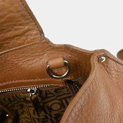 Pre Owned Salvatore Ferragamo Brown Sofia Gancini 2Way Handbag