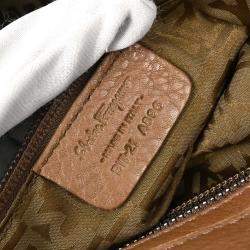 Pre Owned Salvatore Ferragamo Brown Sofia Gancini 2Way Handbag