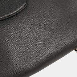 Pre Owned حقيبة كتف غانتشيني سوداء سالفاتوري فيراغامو