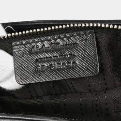 Pre Owned حقيبة كتف غانتشيني سوداء سالفاتوري فيراغامو