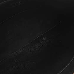 مملوكة مسبقًا حقيبة كلتش سالفاتوري فيراغامو حزام يد جلد أسود غانشيني