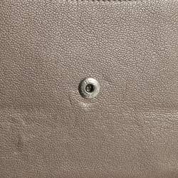 Pre Owned محفظة سالفاتوري فيراغامو فارا بو جلد موف فرنسية