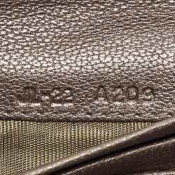 Pre Owned محفظة سالفاتوري فيراغامو فارا بو جلد موف فرنسية