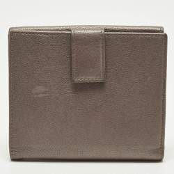 Pre Owned محفظة سالفاتوري فيراغامو فارا بو جلد موف فرنسية