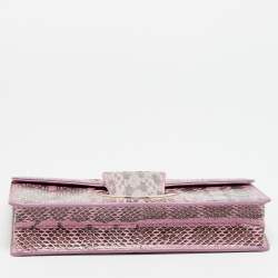 مملوكة مسبقًا حقيبة كلاتش سالفاتوري فيراغامو ثاليا بيثون ليلكي بسلسلة