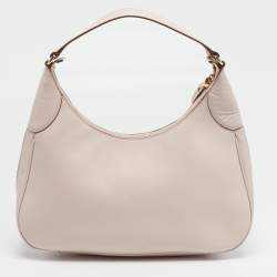 Pre Owned حقيبة هوبو سالفاتوري فيراغامو غانتشيني رومانا جلد سافيانو وردي