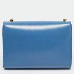 Pre Owned حقيبة كتف سالفاتوري فيراغامو جيني جلد مبطن أسود