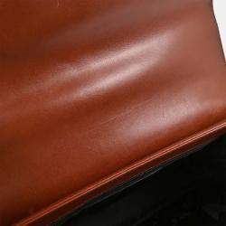 Pre Owned حقيبة يد سلفاتوري فيراغامو غانشيني بنية 2-طريقتين