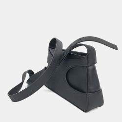 Pre Owned حقيبة كتف سالفاتوري فيراغامو جلد أسود