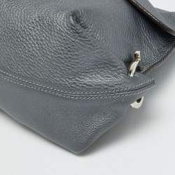 مملوكة مسبقًا Salvatore Ferragamo G Mediterraneo Metallic Leather Shoulder Bag