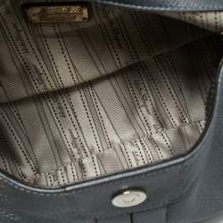 مملوكة مسبقًا Salvatore Ferragamo G Mediterraneo Metallic Leather Shoulder Bag