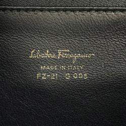 مملوكة مسبقًا Ferragamo Gancini 2Way Shoulder Bag Black/Multicolor Leather