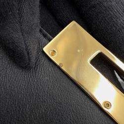 مملوكة مسبقًا Ferragamo Gancini 2Way Shoulder Bag Black/Multicolor Leather