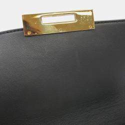 مملوكة مسبقًا Ferragamo Gancini 2Way Shoulder Bag Black/Multicolor Leather