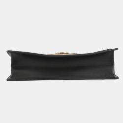 مملوكة مسبقًا Ferragamo Gancini 2Way Shoulder Bag Black/Multicolor Leather