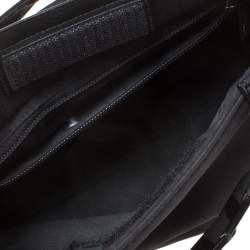 Pre Owned Salvatore Ferragamo Black Canvas Tote