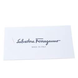 مملوكة مسبقًا Salvatore Ferragamo Light Grey Leather Tracy Tote