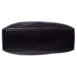 Pre Owned حقيبة يد سالفاتوري فيراغامو جلد أسود