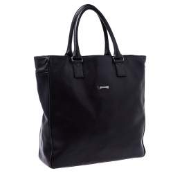 Pre Owned حقيبة يد سالفاتوري فيراغامو جلد أسود