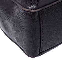 Pre Owned حقيبة يد سالفاتوري فيراغامو جلد أسود