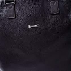 Pre Owned حقيبة يد سالفاتوري فيراغامو جلد أسود