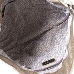 Salvatore Ferragamo Metallic Gold Leather Hobo