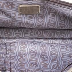 Pre Owned حقيبة يد علوية سالفاتوري فيرغامو Gancini  جلد كريمي