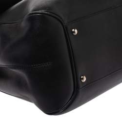 مملوكة مسبقًا حقيبة سالفاتوري فيراغامو غانسيني جلد أسود