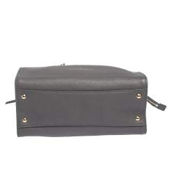 Pre Owned حقيبة سالفاتوري فيراغامو آمي جلد رصاصي