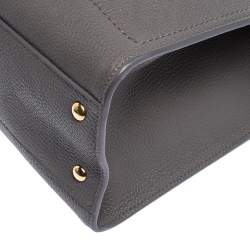 Pre Owned حقيبة سالفاتوري فيراغامو آمي جلد رصاصي