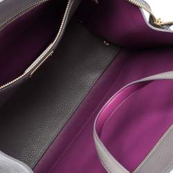 Pre Owned حقيبة سالفاتوري فيراغامو آمي جلد رصاصي