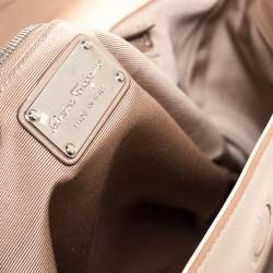 Salvatore Ferragamo Beige Leather Tote