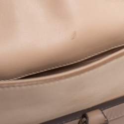 Salvatore Ferragamo Beige Leather Tote