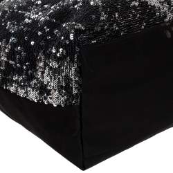 Pre Owned حقيبة يد سالفاتوري فيراغامو فيونكة فارا نايلون و ترتر أسود